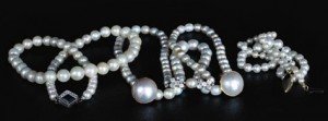 pearl strand necklaces