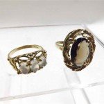 9 carat Gold dress ring