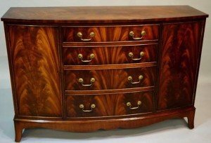 bow front sideboard