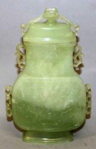 Jade vase