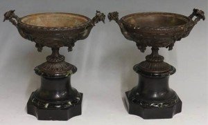 two handled urns