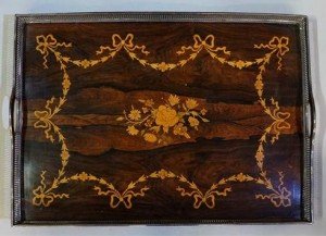rosewood gallery tray