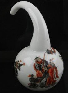 porcelain oil funnel