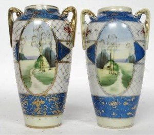 Nippon vases