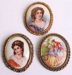 Portrait Brooches