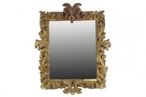 giltwood wall mirror