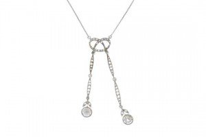 pearl negligee necklace