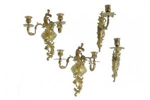 brass wall sconces