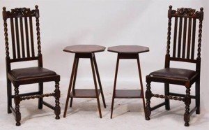 oak dining chairs