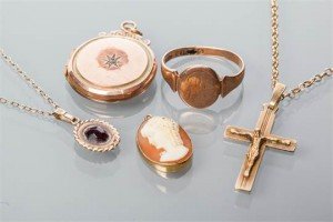 Victorian gold jewellery