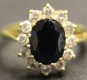 oval cluster ring