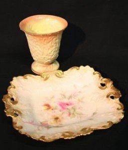 Worcester Blush Ivory Vase