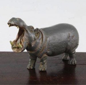 model of a hippopotamus
