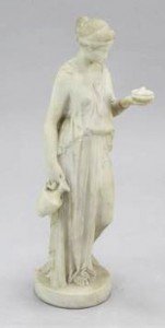 carved marble figure