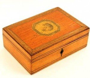 whitewood rectangular box