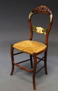 mahogany dining chair