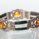 Scottish hard stone bracelet