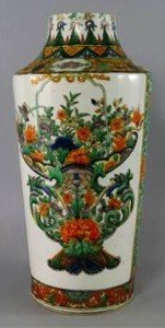 cylindrical vase