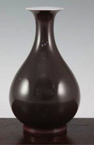 pear shaped vase