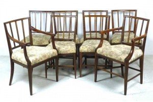 mahogany dining chairs
