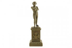 bronze model of Napoleon