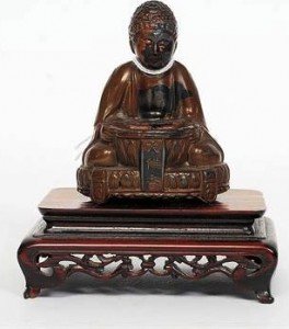 bronze Chinese figurine
