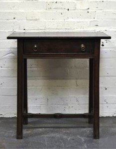 fruitwood side table