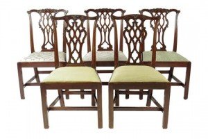 mahogany dining chairs