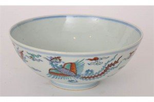 Chinese footed bowl