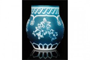 cameo glass vase