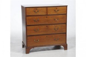 mahogany chest of drawers
