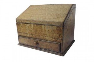 mahogany letter box