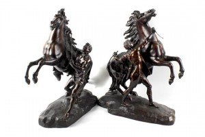 bronze Marly horses