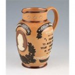 Lambeth stone ware jug