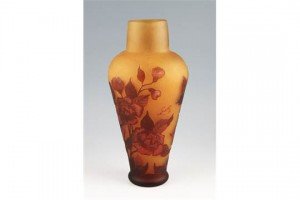 cameo glass vase