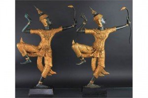 bronze figures