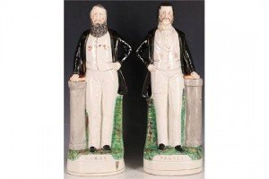 Staffordshire pottery figures