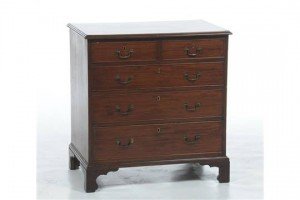 mahogany chest of drawers
