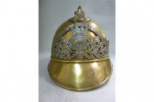 brass helmet