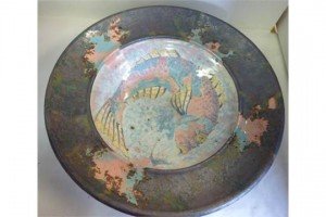 pottery dish