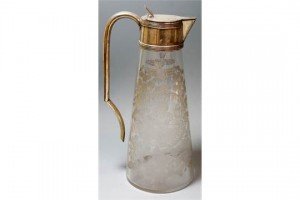 silver mounted claret jug