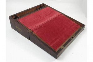 rosewood writing box