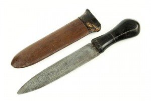 African tribal dagger