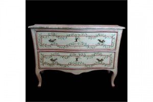 two drawer commode