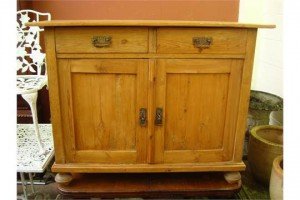 pine side cabinet