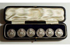 silver buttons