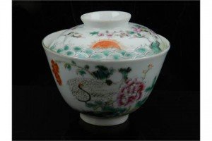 porcelain tea bowl