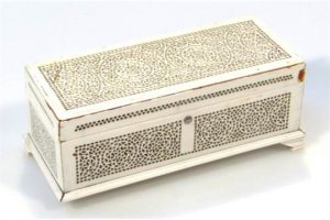 Chinese ivory casket