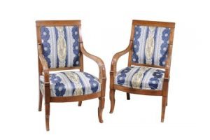 mahogany armchairs