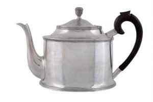 oval tea pot